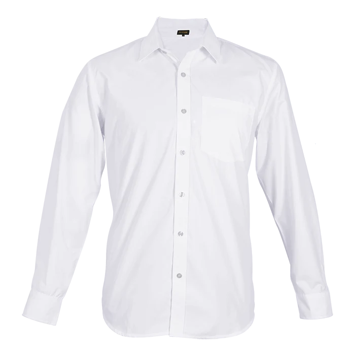 Easy Care Lounge Shirt Long Sleeve Mens